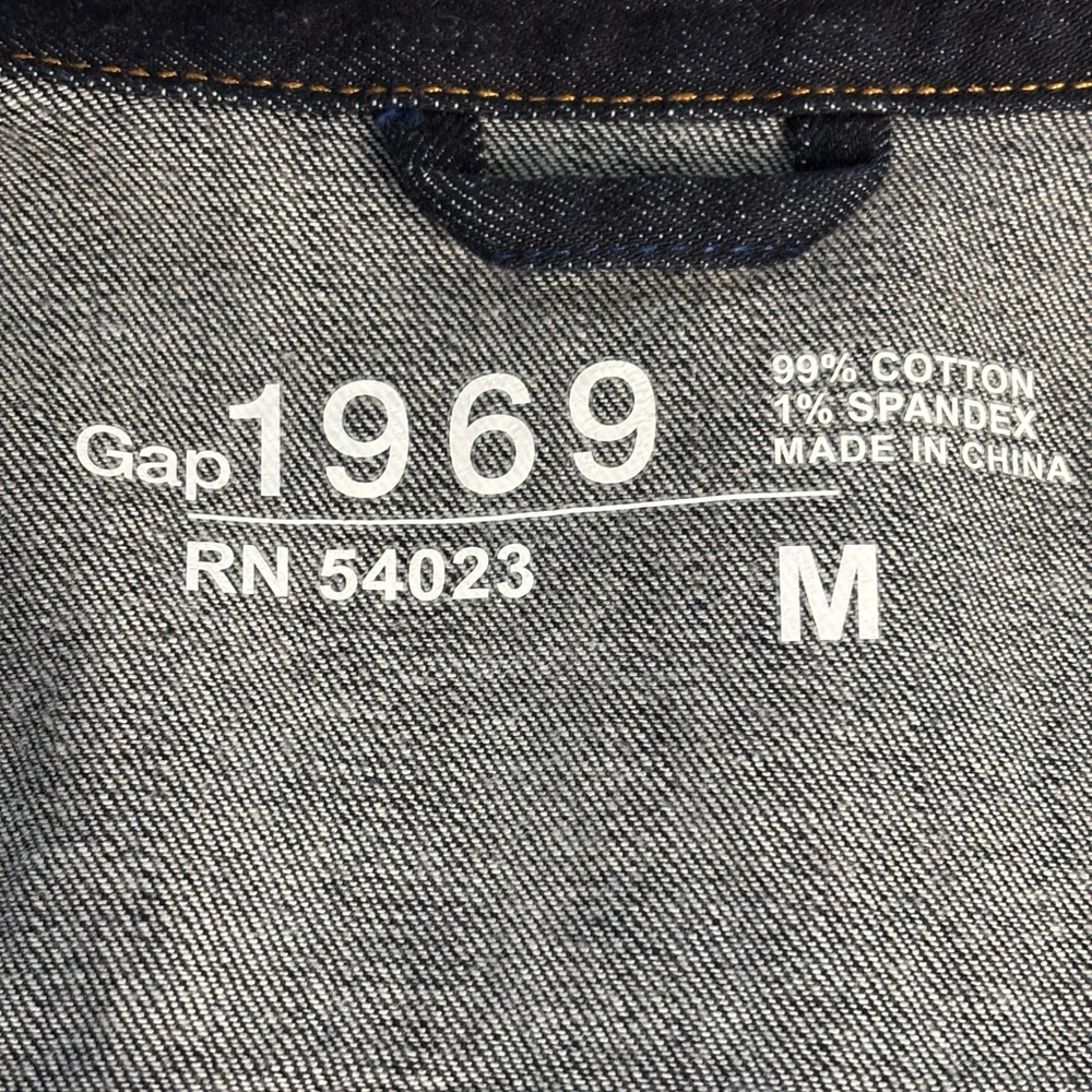 Women’s/Girl’s Vintage Gap Dark Wash Jean Jacket - Picture 2 of 7